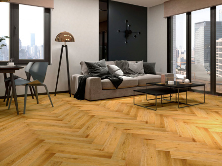 SPC ламинат Floorwood Authentic Янтарные волны 5422