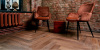 ПВХ плитка, кварц виниловый ламинат Vinilam Parquet Herringbone Glue Венецианский GD11199