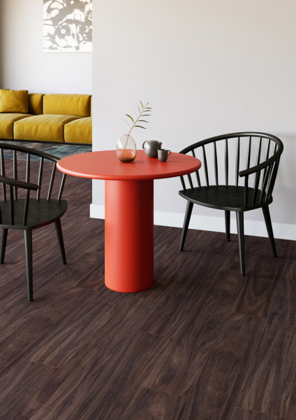 ПВХ плитка, кварц виниловый ламинат Clix Floor Classic Plank Яблоня полуночная CXCL40120