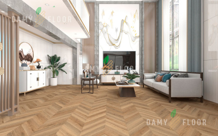 SPC ламинат Damy Floor Chevron Сен-Клу DF10-Ch