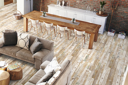 Пробковый пол Corkstyle Print Cork Loft Rift клеевой