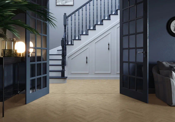 SPC ламинат Invictus Maximus Herringbone Highland Oak Classic