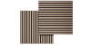 Акустическая панель Cosca Decor Монако Дуб Латте бежевый, 600х600х21мм