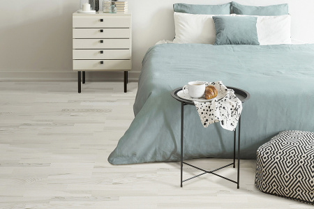 Пробковый пол Corkstyle Print Cork Wood Esche Weiss клеевой