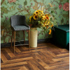 ПВХ плитка, кварц виниловый ламинат Vinilam Parquet Herringbone Парижский IS11155