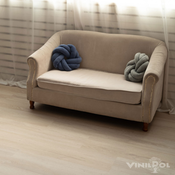 ПВХ плитка, кварц виниловый ламинат Vinilpol LVT Glue Дуб Ното 7892 -EIR