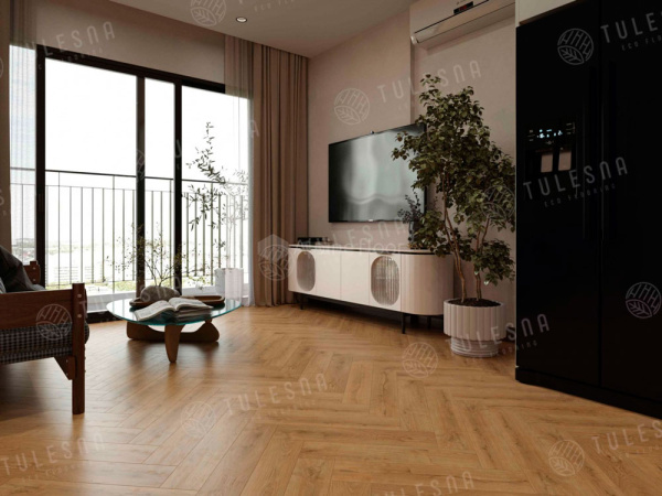ПВХ плитка, кварц виниловый ламинат Tulesna Art Parquet LVT Nobile 1005-1101