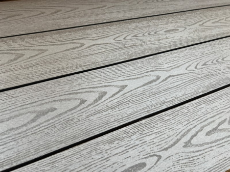 Террасная доска Ecodecking Техно 3000x145x20 Серый