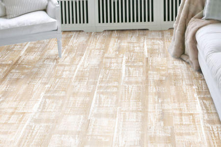Пробковый пол Corkstyle Print Cork Wood XL Dolomit White клеевой