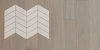 Инженерная доска Lab Arte Елка Chevron Французская Дуб Рустик Concrete лак 400/337х110х14/60°