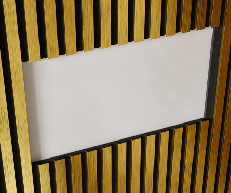 Комплект акустических панелей Cosca Decor Эмираты Золото матовое, 600x300x19мм
